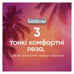 ������ Gillette Simply Venus 3 Miami � 4 ������� ����������� (8700216878333) - �������� 6