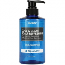 ������� Kundal Cool & Clear Scalp Refreshing Shampoo Aqua Mint 500 �� (8809693253265)