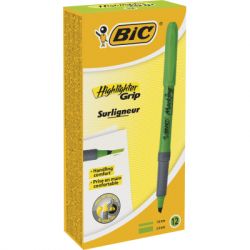 Маркер Bic текстовиділювач Grip, зелений (bc811932) - Картинка 3