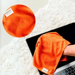 Салфетки Whoosh! Screen Shine 3 PACK CLOTHS, microfiber, 35х35cm (1FGCL3COM) - Картинка 4