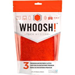  Whoosh! Screen Shine 3 PACK CLOTHS, microfiber, 3535cm (1FGCL3COM)