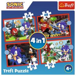 ���� Trefl Sonic ������� ������ 4 in 1 (35, 48, 54, 70) �������� (5900511346251) - �������� 6