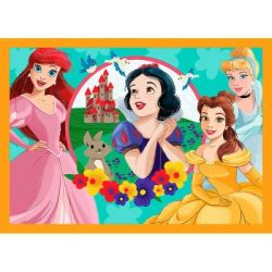 Пазл Trefl Princess Сказочные истории 4 in 1 (35, 48, 54, 70) элемента (5900511346510) - Картинка 4