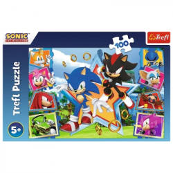 Пазл Trefl Sonic Зустрічайте Соніка 100 елементів (5900511164657) - Картинка 3