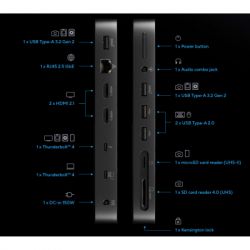 Порт-реплікатор ASUS Triple 4K Thunderbolt 4 Dock DC500 (90XB08DN-BDS010) - Картинка 5
