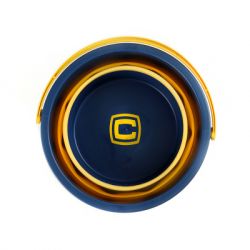 Відро складне СИЛА силіконове 4,6 л orange-black (961001) - Картинка 5