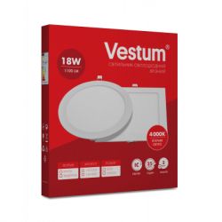 Світильник Vestum LED круглый 18W 4000K 220V (1-VS-5105) - Картинка 3