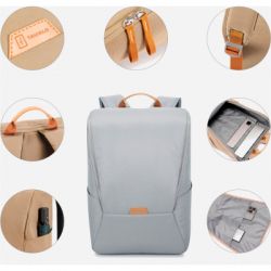 Рюкзак для ноутбука Tavialo 15.6" CityLife TC20 gray, 20L (222224003) - Картинка 3