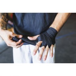 Бинт для спорту PowerPlay 3047 4,5м Чорний (PP_3047_4,5m_Black) - Картинка 10