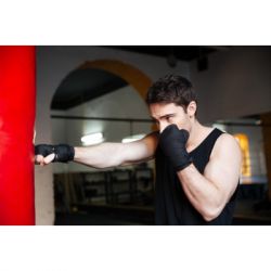 Бинт для спорту PowerPlay 3047 4,5м Чорний (PP_3047_4,5m_Black) - Картинка 8