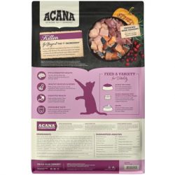 Сухой корм для кошек ACANA Highest Protein Kitten Recipe 1.8 кг (0064992723255) - Картинка 4