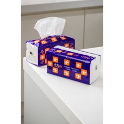 Бумажные полотенца Добра Господарочка Коллекция Выбойка V-сложение 2 слоя 120 шт. (4820086524100) - Картинка 4