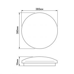 ���������� TITANUM LED 48W 5000K ������ ���� (TLCL-485S) - �������� 3