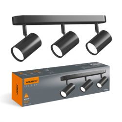   Videx   3xGU10   (VL-SPF05B-WFB) -  3