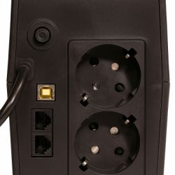 Источник бесперебойного питания GEAR GU-600PLCD - Картинка 2