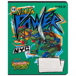 Тетрадь Kite Ninja Turtles, 18 листов, клетка (NT24-236) - Картинка 4
