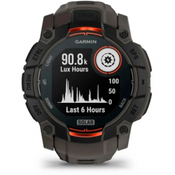 �����-�������� Garmin Instinct 3, 50mm, Solar, Black Bezel with Charcoal Band, GPS (010-02935-00) - �������� 4