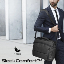 ����� ��� �������� Promate 15.6" Satchel-MB black (satchel-mb.black) - �������� 4