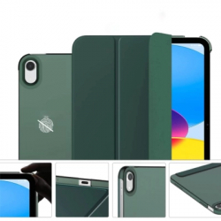 ����� �� �������� BeCover Tri Fold Hard Apple iPad 10.9" (2022/2024)/iPad (�16) 2025 11" Dark Green (713319) - �������� 3