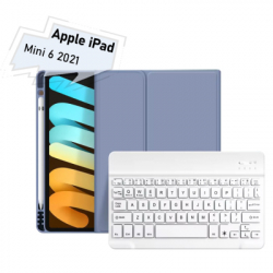 ����� �� �������� BeCover with keyboard Apple iPad Mini 6 2021 Purple (712991)