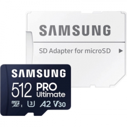 ����� ���'�� ����� ���'�� Samsung 512GB microSDXC class 10 UHS-I U3 V30 A2 Pro Ultimate (MB-MY512SA/WW) - �������� 3