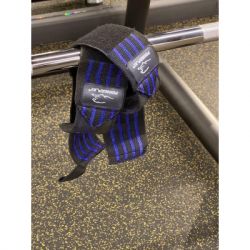 Бинт для спорта PowerPlay 3081 Gym WristT Wraps Чорно-Сині (PP_3081_Blue) - Картинка 7