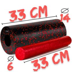 �������� ����� PowerPlay PP-4348 2 in 1 EPP Foam Roller 33x14�� �����/�������� (PP_4348_Red_(33*14)) - �������� 10