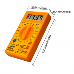   ANENG AN-DT830G, V, A, R, C,  hFE (AN-DT830G) -  3