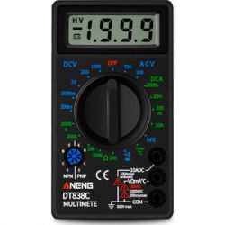   ANENG AN-DT838C, V, A, R, C,  hFE (AN-DT838C)