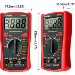 Цифровий мультиметр ANENG DM850, V, A, R, функція hFE (AN-DM850) - Картинка 4