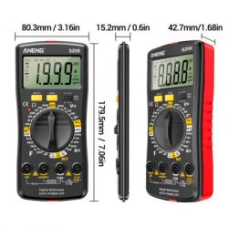 Цифровой мультиметр ANENG SZ08, V, A, R, C, T, F, функція hFE (SZ08) - Картинка 5