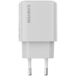 Зарядний пристрій Canyon OnCharge 200 20W 1xPD EU White (CNE-CHA200-01) - Картинка 3