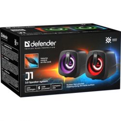 ��������� ������� Defender J1 LED USB Black (65961) - �������� 8