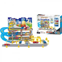 Ігровий набір Playset складний паркінг в комплекті з 4 машинками GARAGE (3858894672479) - Картинка 3