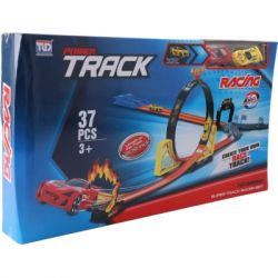 Автотрек Track Racing з 2-ма машинками на 37 деталей (3858894675272) - Картинка 2