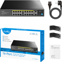 Комутатор мережевий Cudy FS1018PS1 - Картинка 2