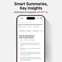   PLAUD AI Note Silver (NB-100-SI) -  3