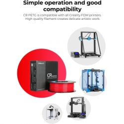 Пластик для 3D-принтера Creality PETG 1.75мм, gray, 2x1кг (3301030083) - Картинка 4