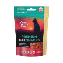 Лакомство для котов Lucky Star Кусочки вяленой трески 65 г (4820281500695) - Картинка 3