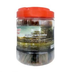 Лакомство для собак Lucky Star Соломка из утиного вяленого мяса в тубе 11 см 500 г (4820144302367) - Картинка 2