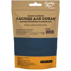 Лакомство для собак Lucky Star Соломка из куриного вяленого мяса 11 см 85 г (4820111434145) - Картинка 2