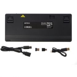 Клавіатура A4Tech FBX53C Wireless/Bluetooth UA Black (4711421001908) - Картинка 10