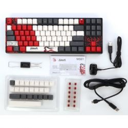 Клавіатура A4Tech Bloody WS87 Naraka Wireless/Bluetooth Black/Red (4711421001113) - Картинка 8