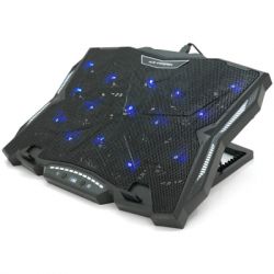 ϳ   IceCoorel 10-17", 15*60mm 2500 RPM, TYPE-C+USB, 400x305x39mm, Black (K12)