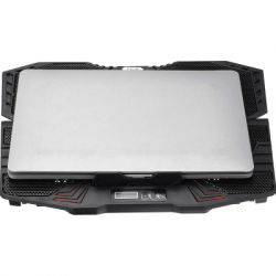 ϳ������� ��� �������� ϳ������� �� �������� IceCoorel 10-15", 1*125mm 1400 RPM + 4*70mm 2500 RPM, 2*USB, 365x297x30mm, Blue (K5Bl) - �������� 7