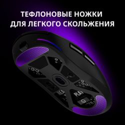 Мышка Lorgar MSA10W Wireless Gaming Black (LRG-MSA10W-BK) - Картинка 12
