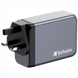 �������� ������� Verbatim GaN 240 W 4 ports (USB-C-140 W,USB-C-100 W,USB-C-65 W /USB-A -3.0) (32205) - �������� 3