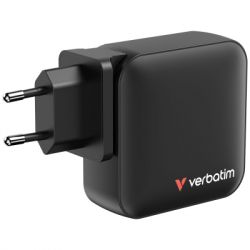   Verbatim MiniGaN 165 W 4 ports (3xUSB-C/1xUSB-A) (32216) -  2