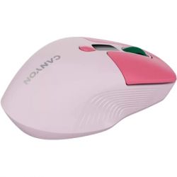 Мышка Canyon MW-26 LCD Silent Wireless/Bluetooth Pink (CNS-CMSW26P) - Картинка 5