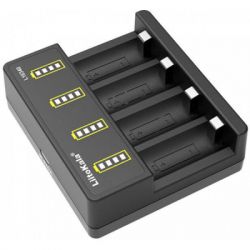 �������� ���������� ��� ������������� Liitokala 4 Slots, Li-ion, 16340, CR123A (Lii-L16340) - �������� 4